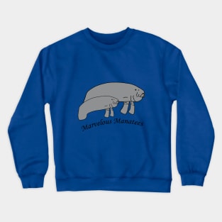 Marvelous Manatees Crewneck Sweatshirt